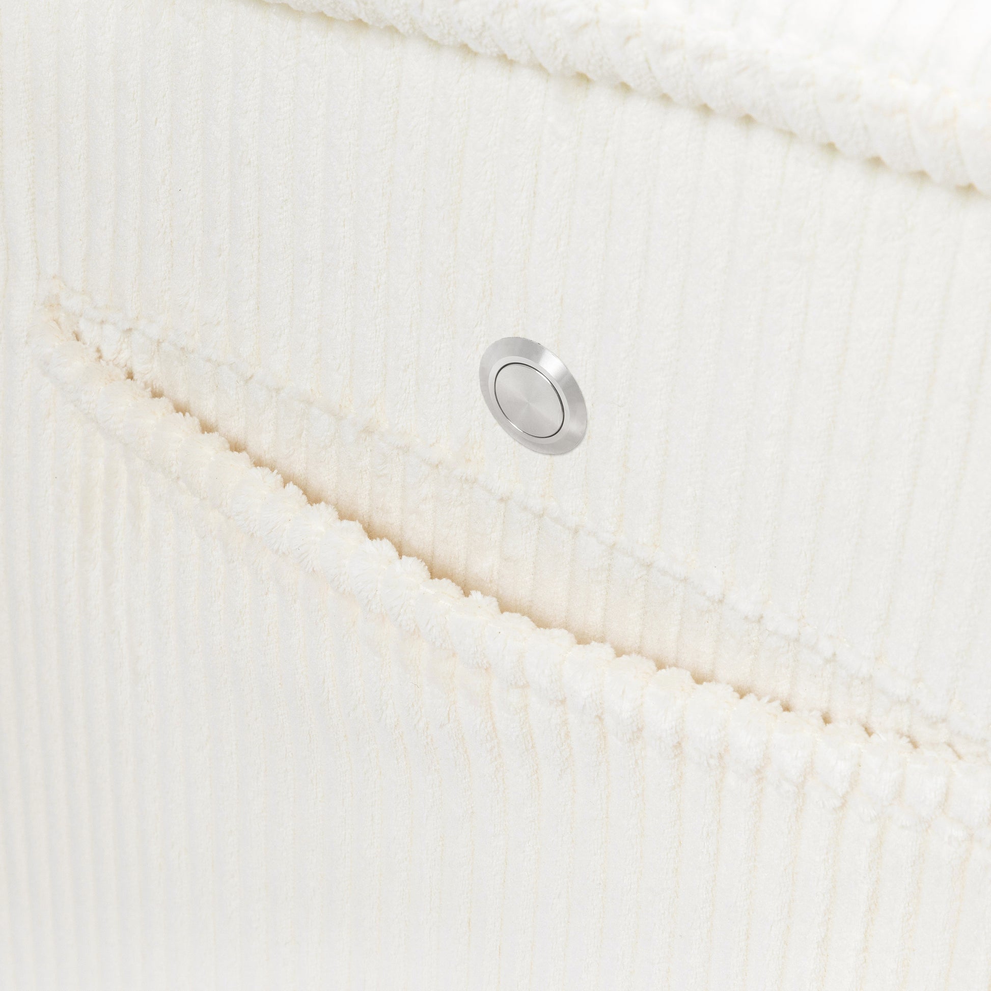 B17183YC,Monogram by Namesake,Willa Deluxe Power Glider Recliner w/Heat&Massage in Ivory Corduroy