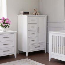 B14427RW,Monogram by Namesake,Beckett Chifforobe in Warm White