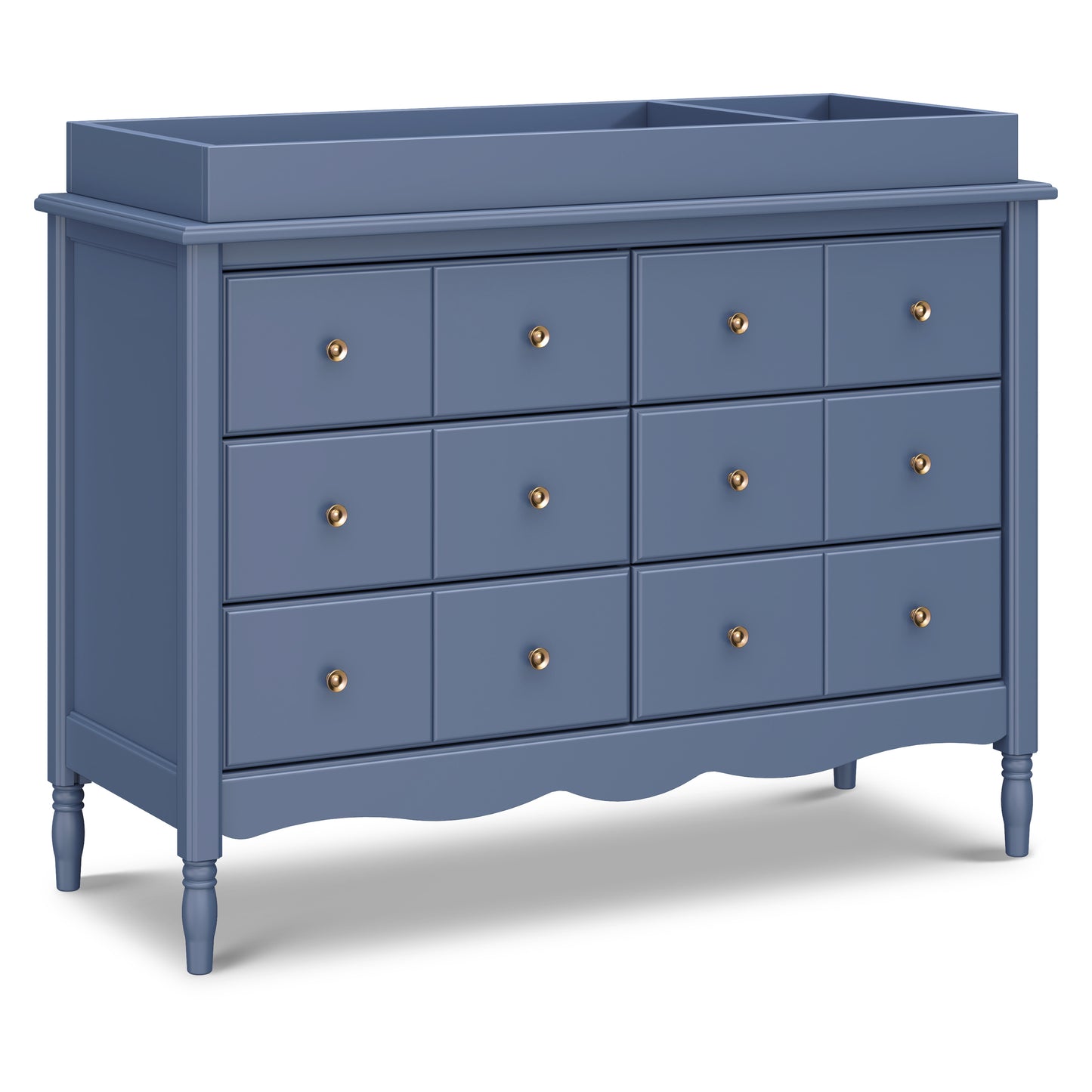 M7116CVB,Namesake,Liberty 6-Drawer Assembled Dresser in Cove Blue