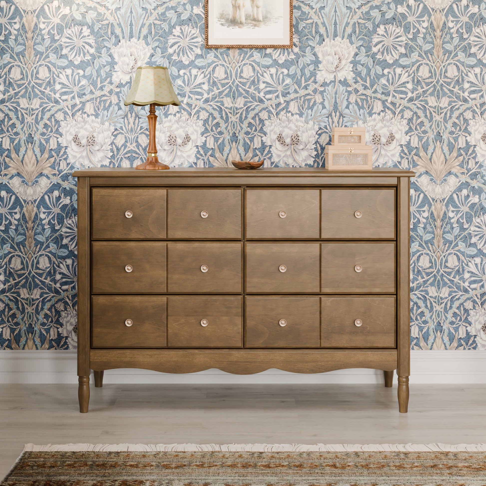 M7116NL,Namesake,Liberty 6-Drawer Assembled Dresser in Natural Walnut