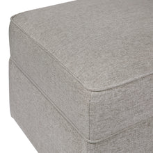 M17285PGEW,Namesake,Willa/Alden Gliding Ottoman in Performance Grey Eco-Weave