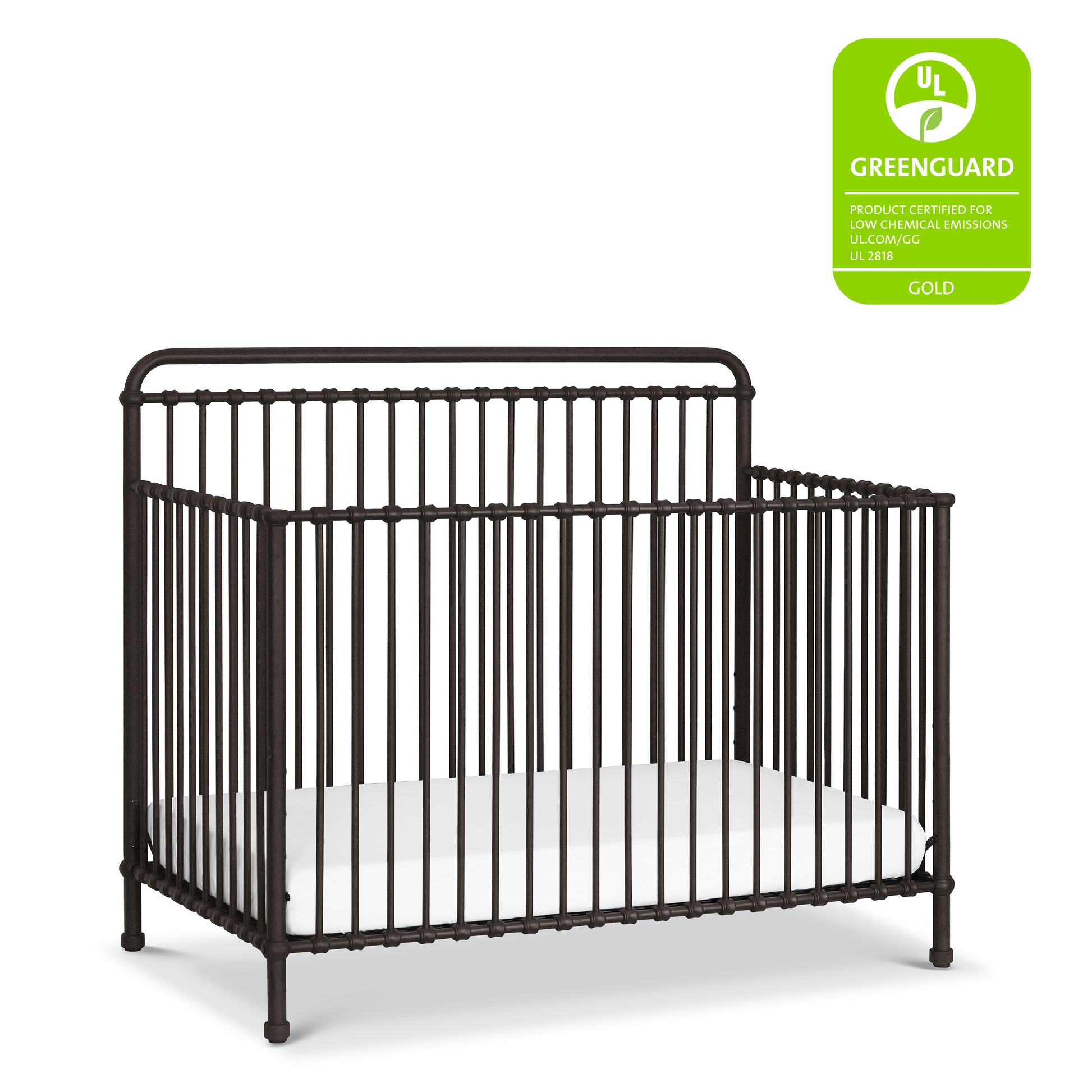 B15301UR,Namesake,Winston 4-in-1 Convertible Crib in Vintage Iron