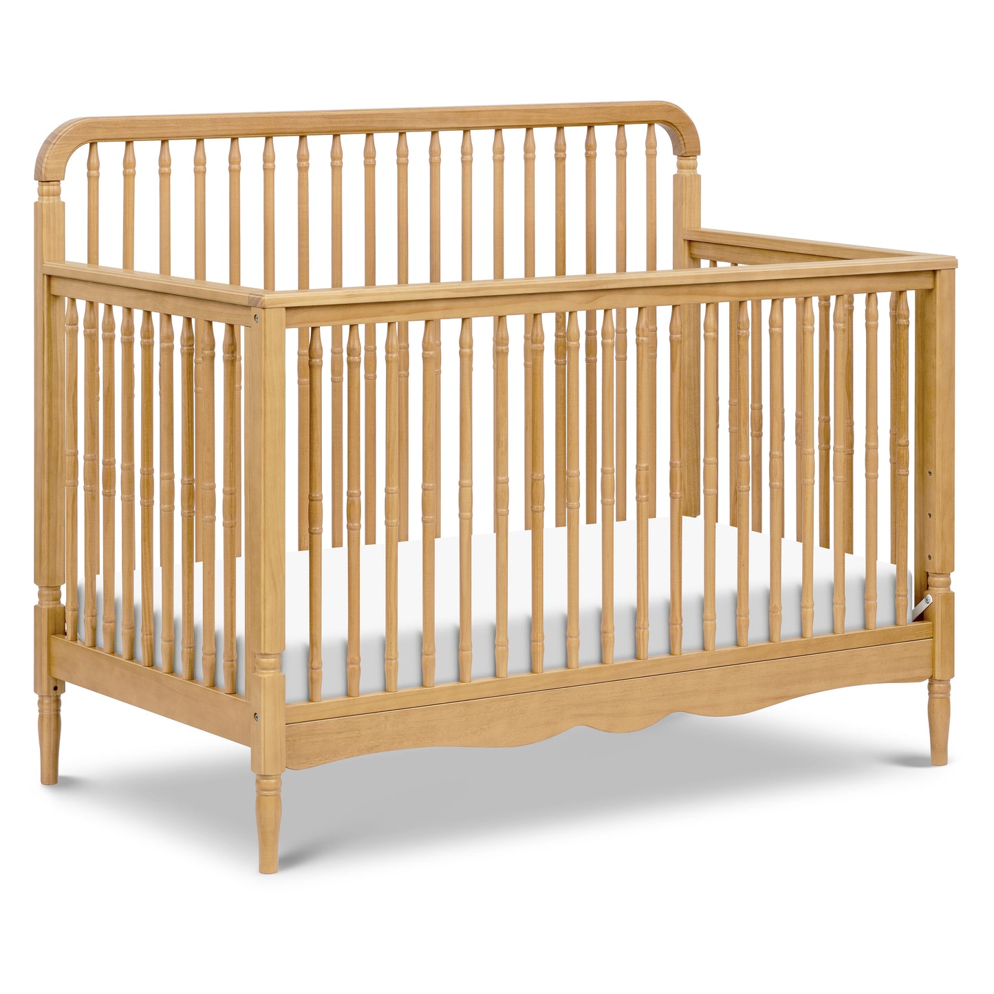 M7141HY,Namesake,Liberty 4-in-1 Convertible Spindle Crib in Honey