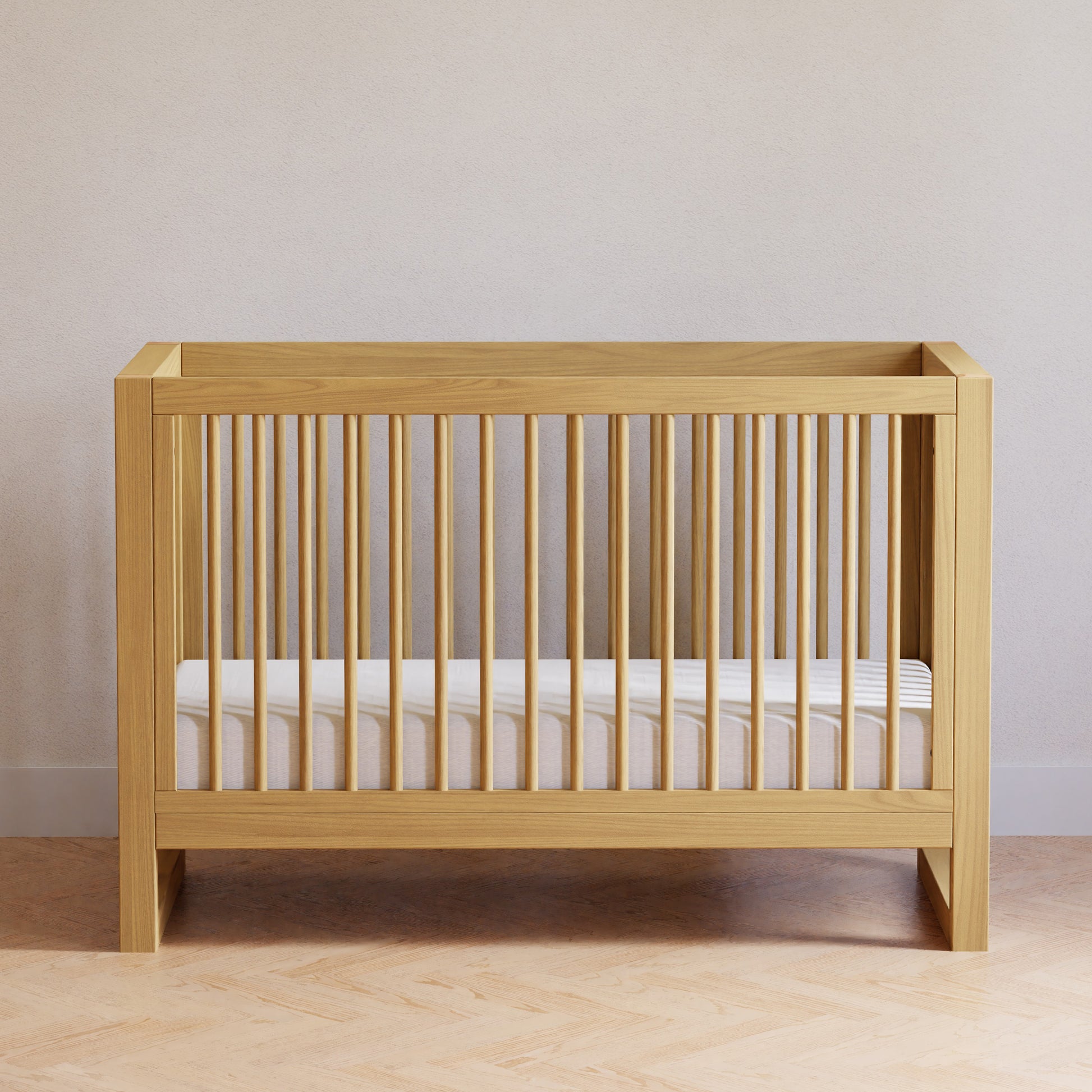 M23301HY,Namesake,Nantucket 3-in-1 Convertible Crib w/Toddler Bed Conversion Kit in Honey