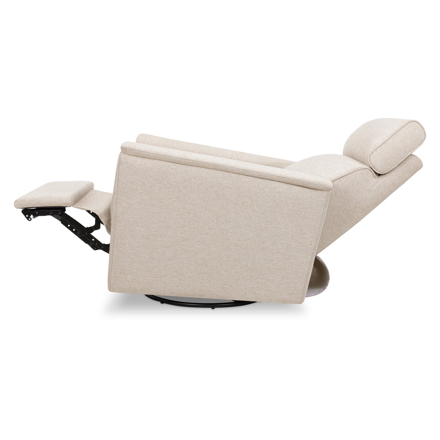 M17186PBEW,Namesake,Willa Plus Power Glider Recliner w/ Power Headrest in Performance Beach Eco-Weave