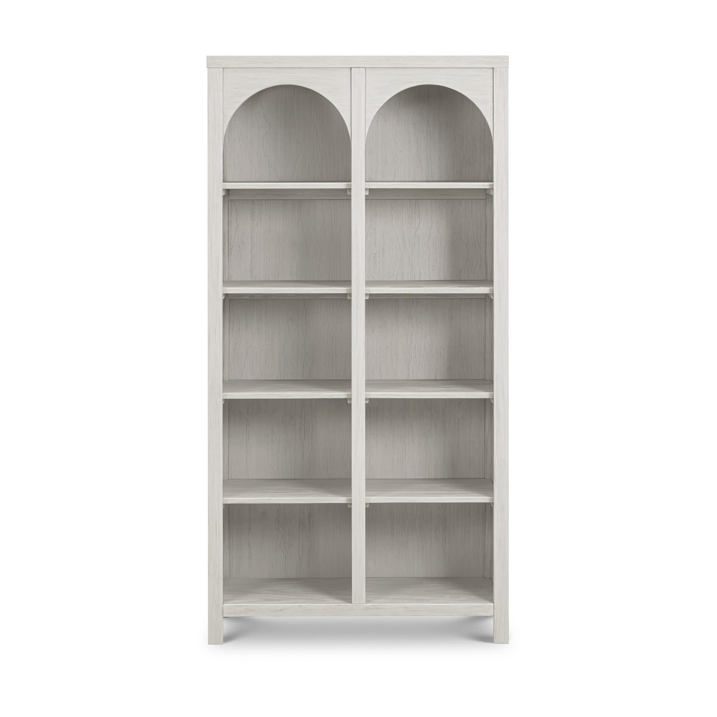 M24814WDF,Namesake,Eloise Bookcase  Assembled in White Driftwood