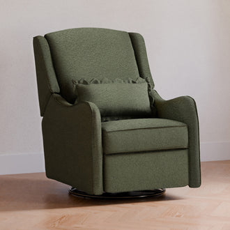 M27787OB,Devon Recliner and Swivel Glider in Olive Boucle