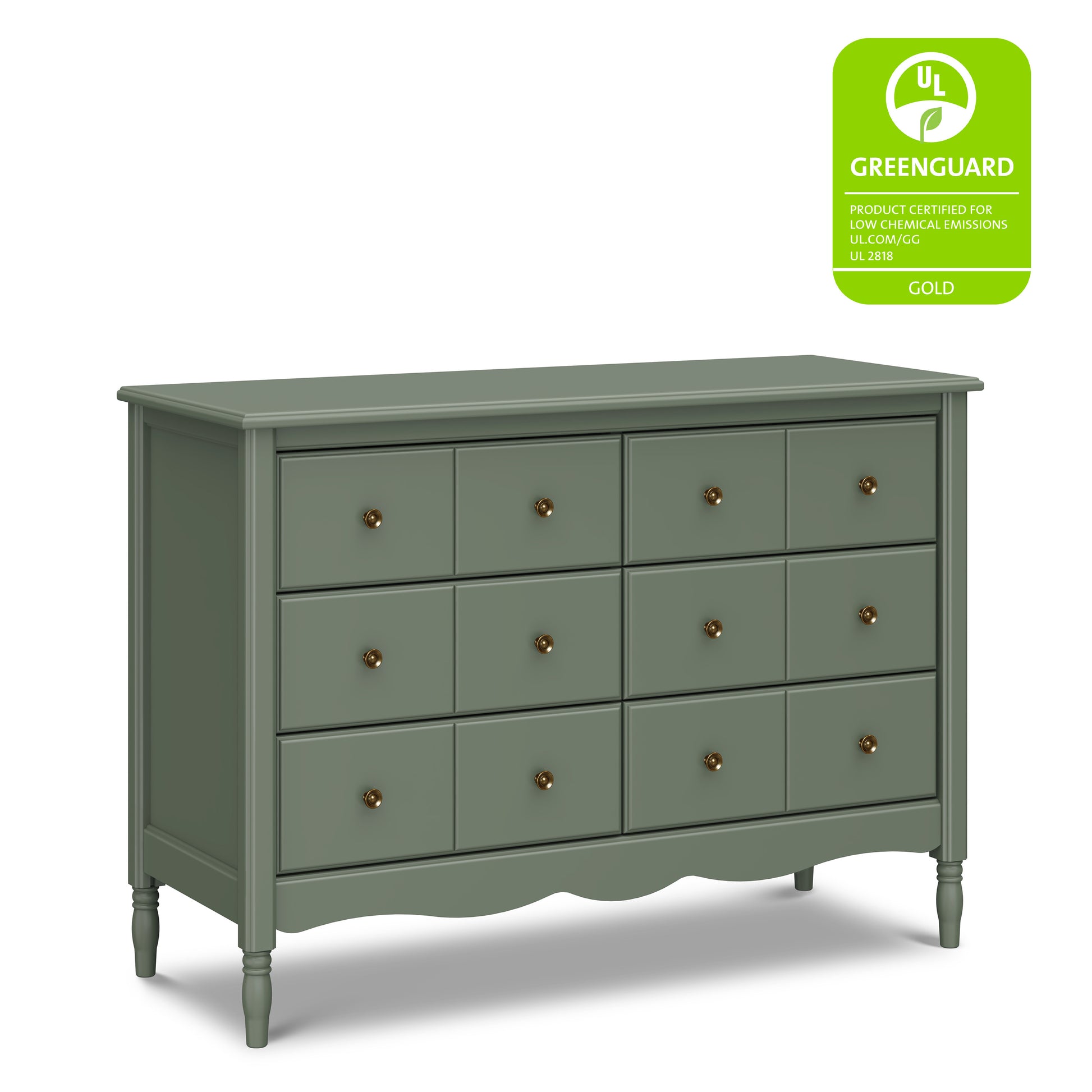 M7116JP,Namesake,Liberty 6-Drawer Assembled Dresser in Juniper