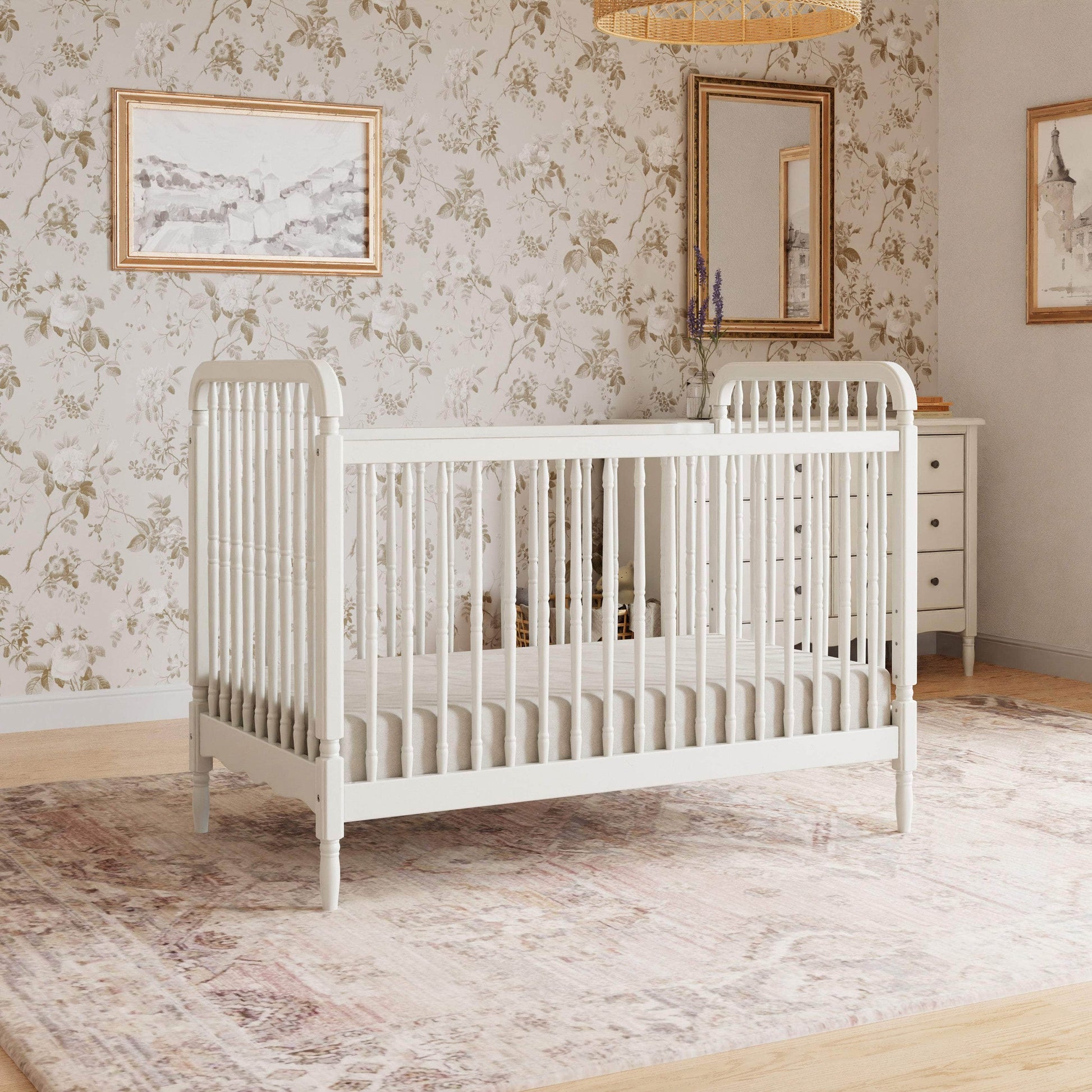 Convertible Baby Crib to Full Toddler Bed