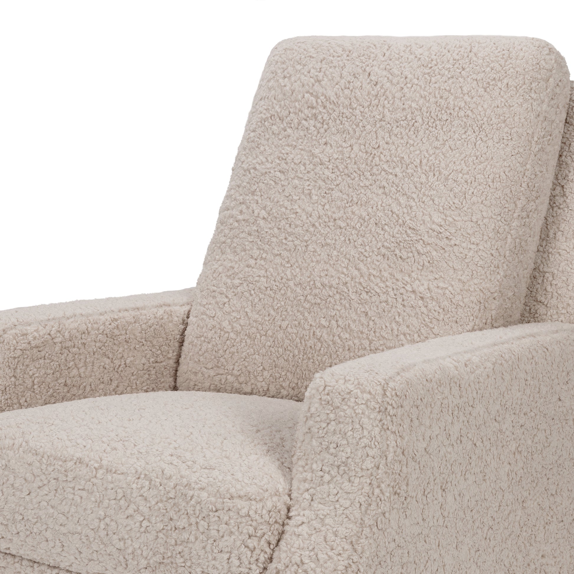 M22287EGS,Namesake,Crewe Recliner and Swivel Glider in Earl Grey Shearling