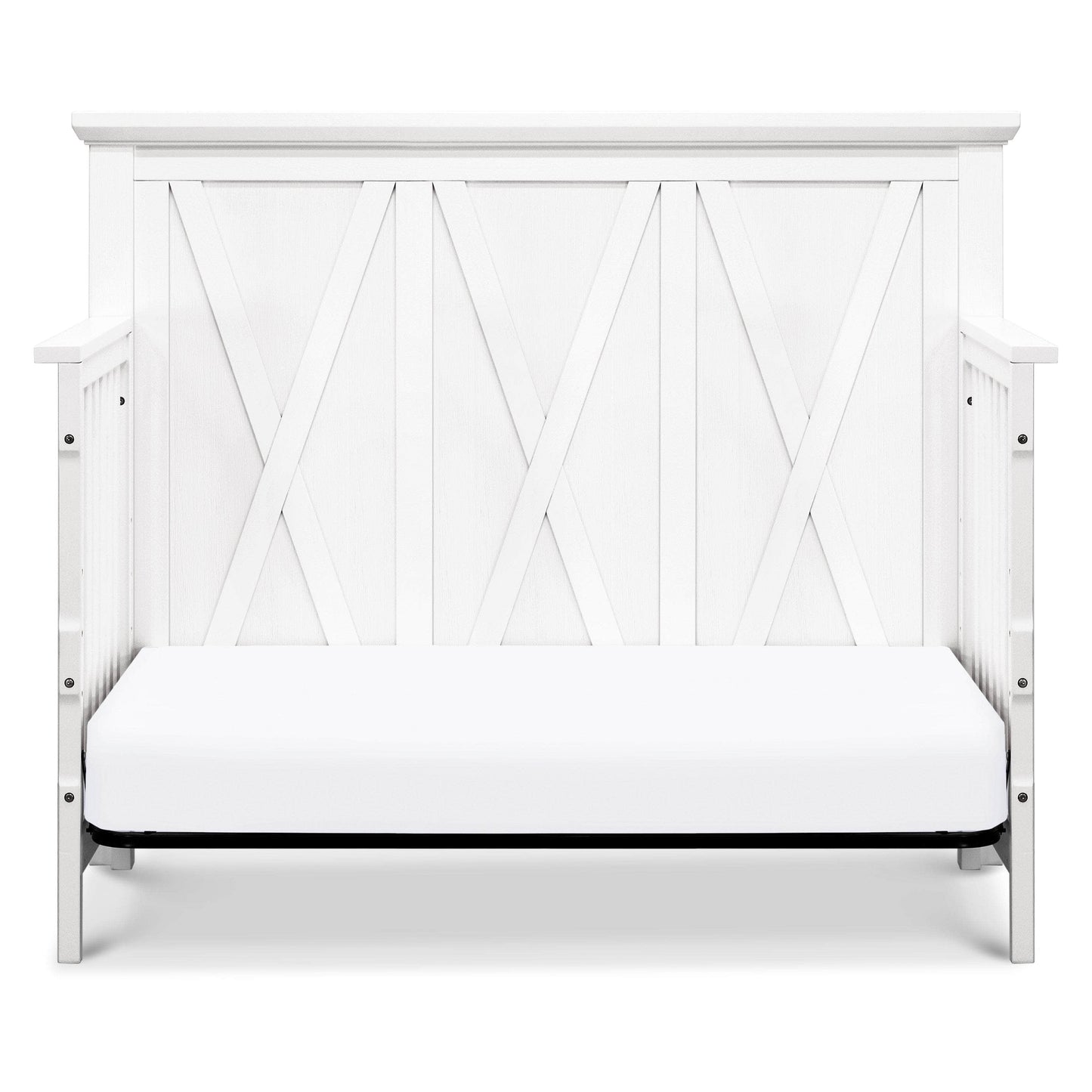 B14501LW,Emory Farmhouse 4-in-1 Convertible Crib in Linen White
