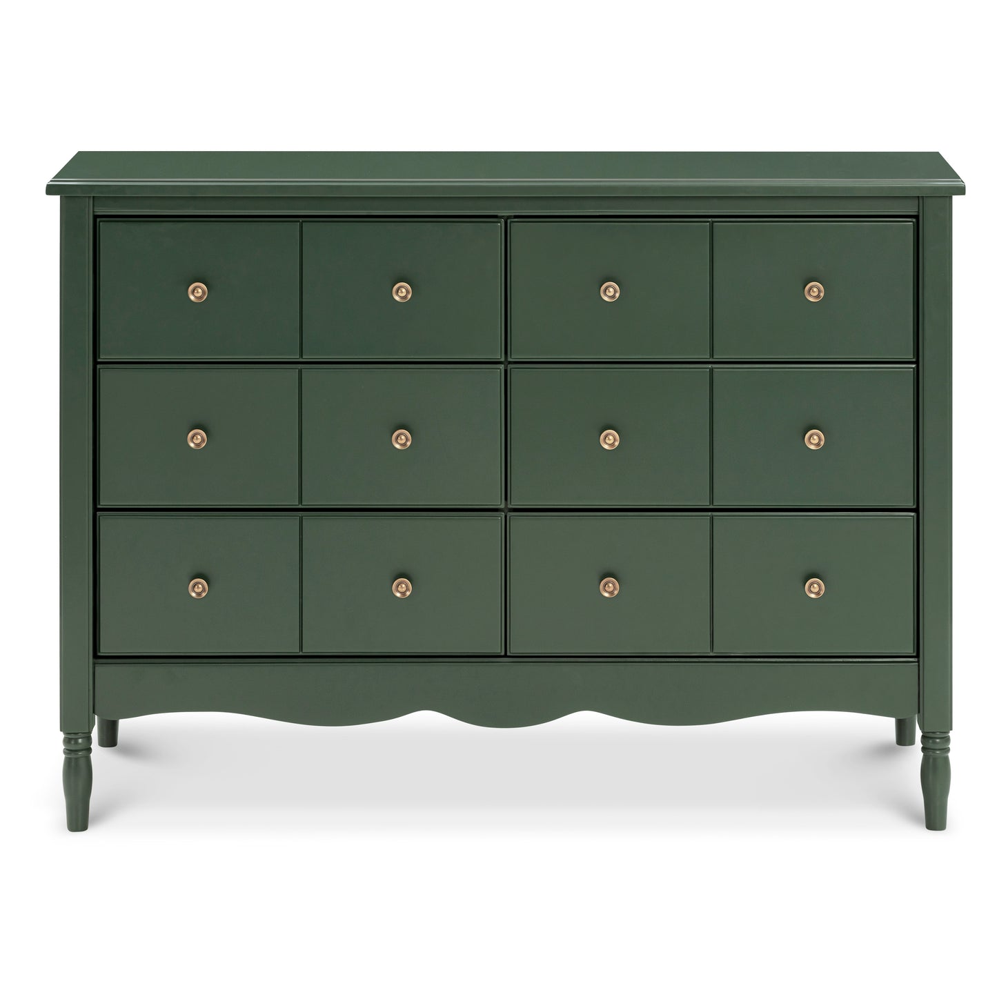 M7116FRGR,Namesake,Liberty 6-Drawer Assembled Dresser in Forest Green