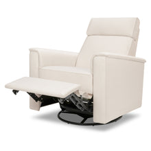 M17183PCMEW,Namesake,Willa Deluxe Power Glider Recliner w/Heat&Massage in Performance Cream Eco-Weave