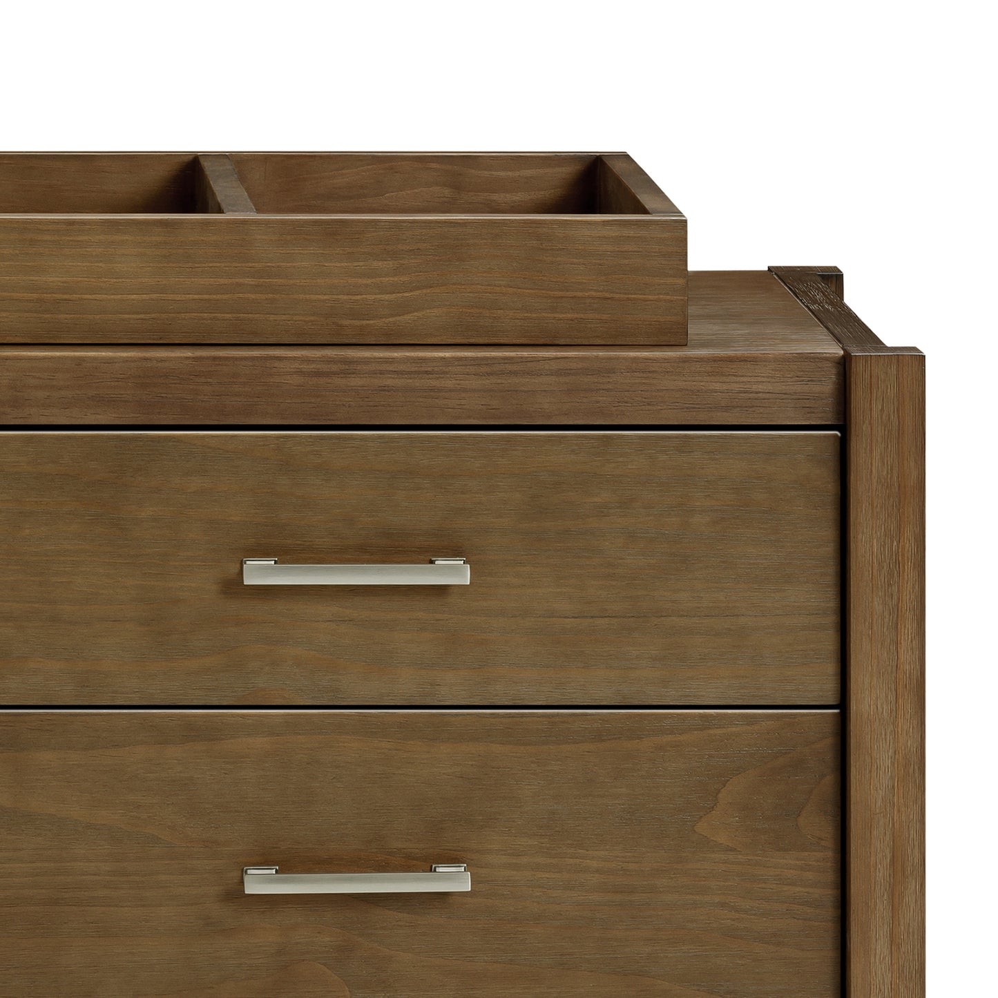 M0619LDF,The MDB Family,Universal Wide Removable Changing Tray in Walnut Driftwood