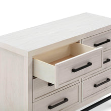 B25816WDF,Newbern 6-Drawer Assembled Dresser in White Driftwood