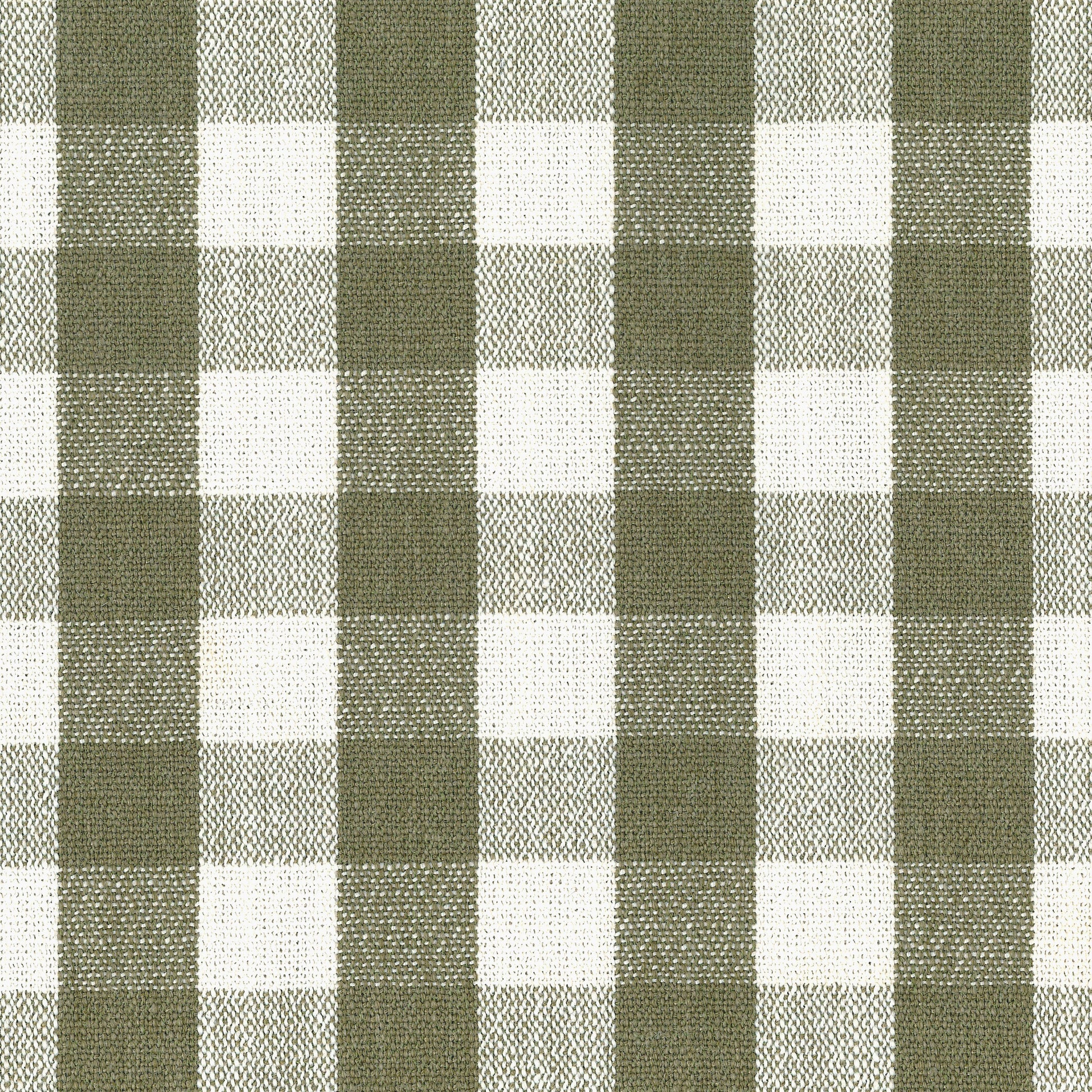 M21787GGH,Namesake,Crawford Pillowback Comfort Swivel Glider in Moss Green Gingham