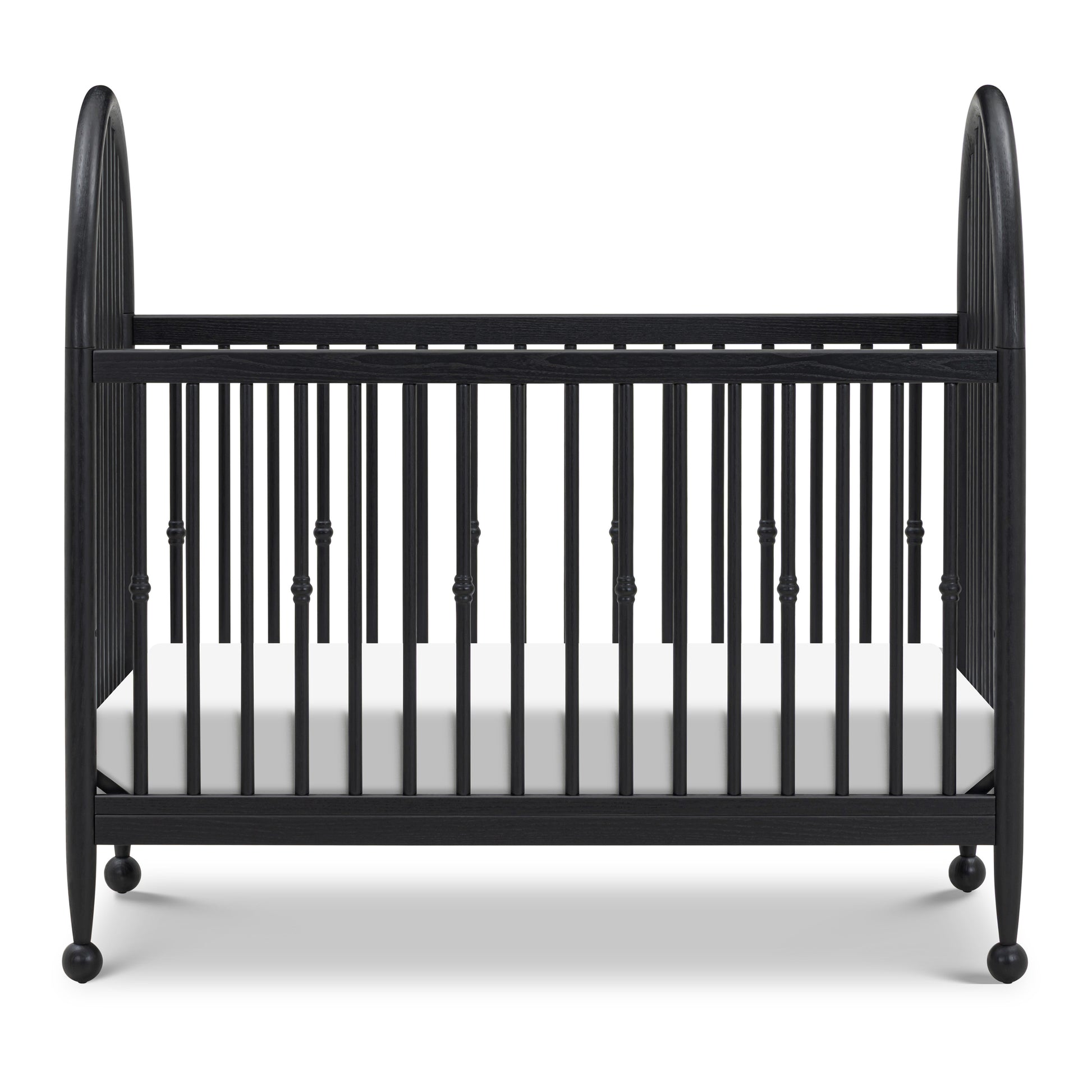 M31401AB,Namesake,Alouette 3-in-1 Convertible Spindle Crib in Archival Black