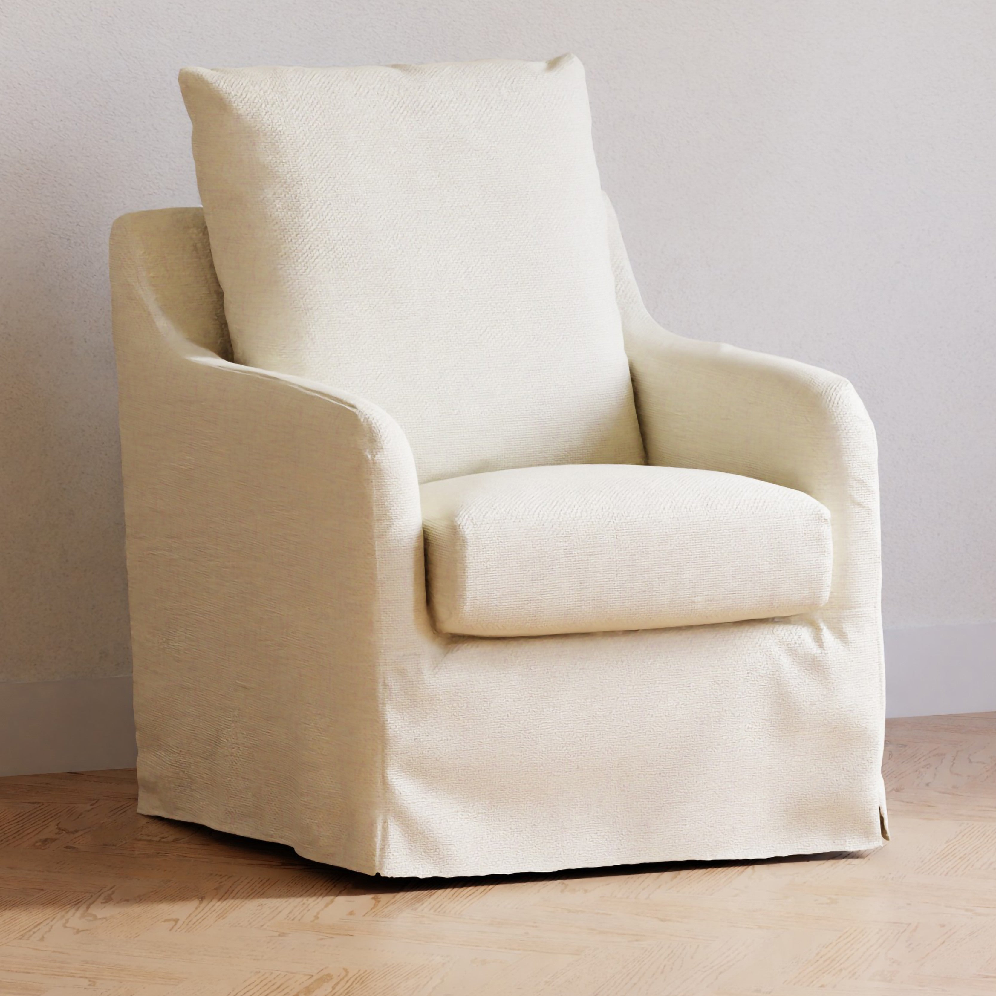 Namesake Reese Slipcover Swivel Glider