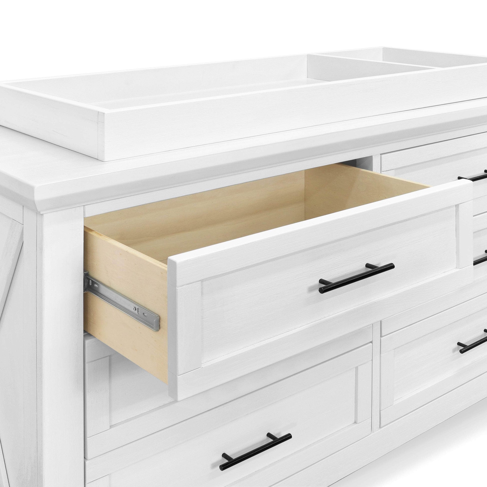 B14516LW,Emory Farmhouse 6-Drawer Dresser in Linen White