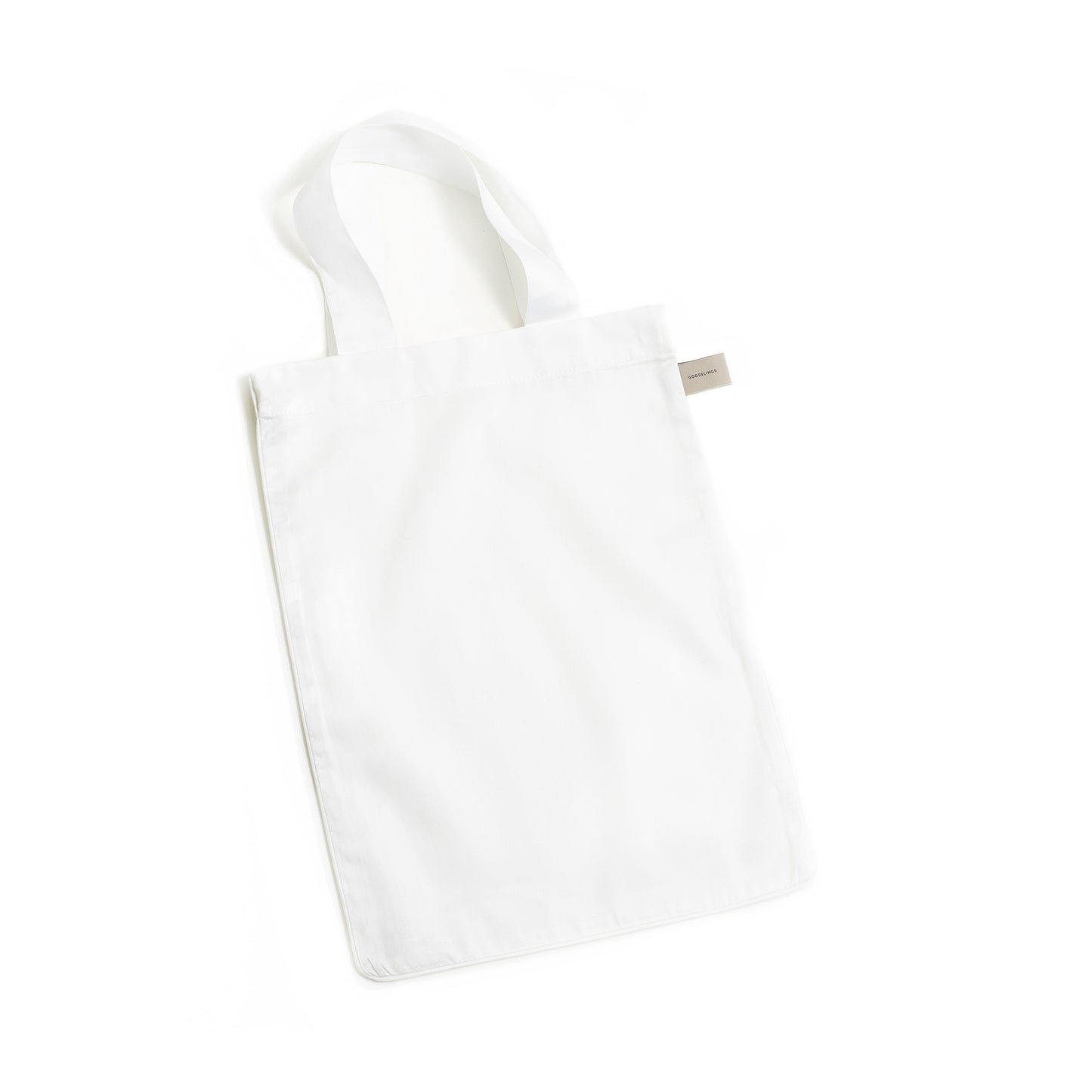 Gooslings Solid Crib Sheet - White