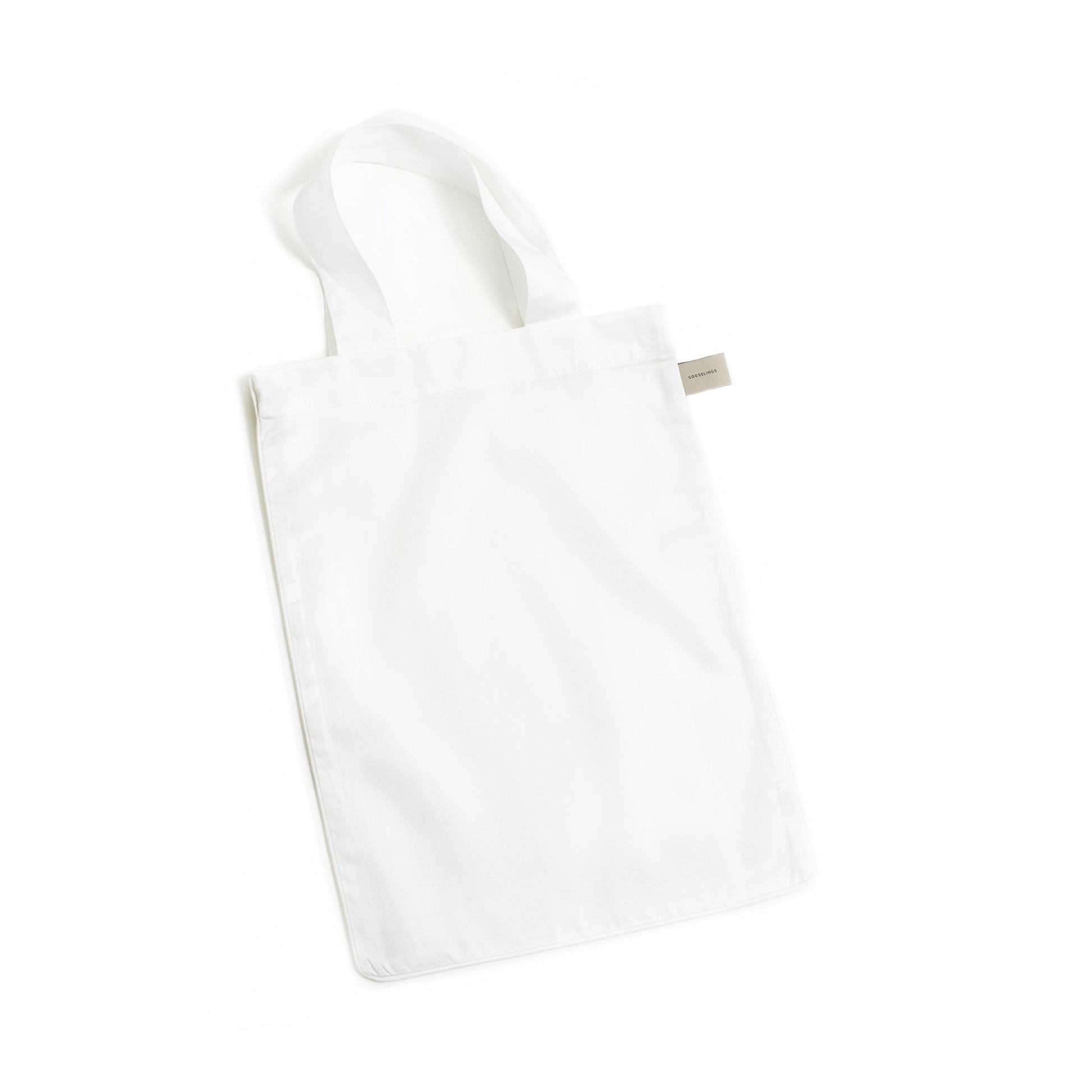 Gooslings Solid Crib Sheet - White