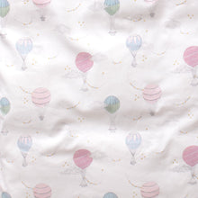Gooslings Touch The Sky Crib Sheet - Pink
