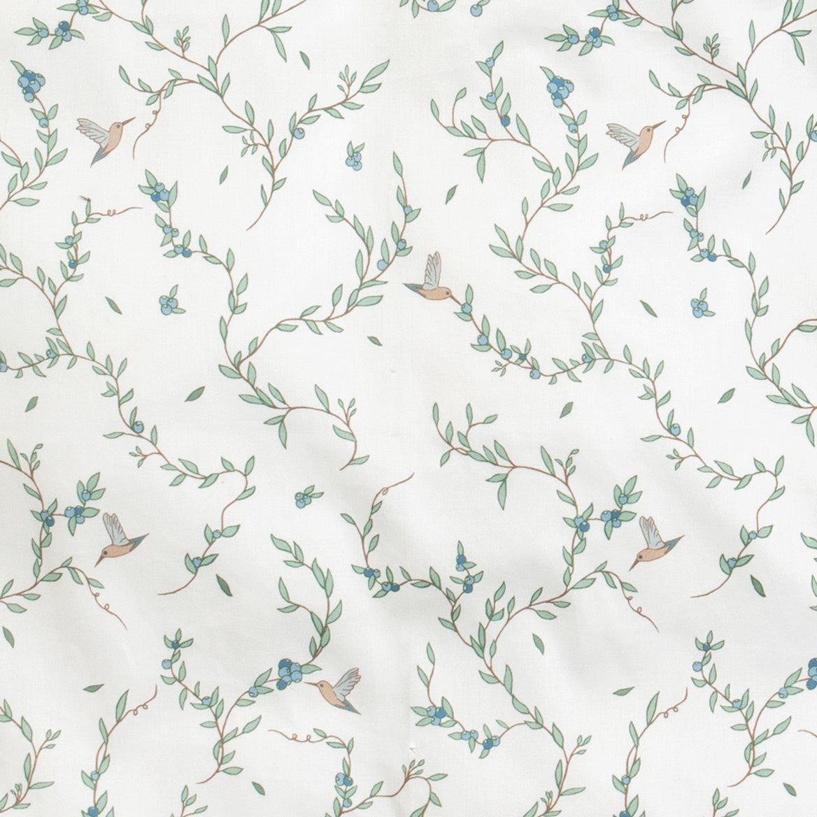 Gooslings Secret Garden Crib Sheet - Ivory