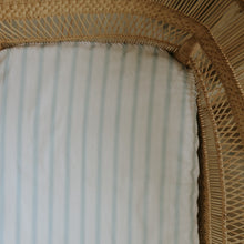 Gooslings Seaside Stripes Crib Sheet - Ocean
