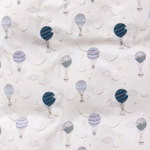 Gooslings Touch The Sky Crib Sheet - Blue