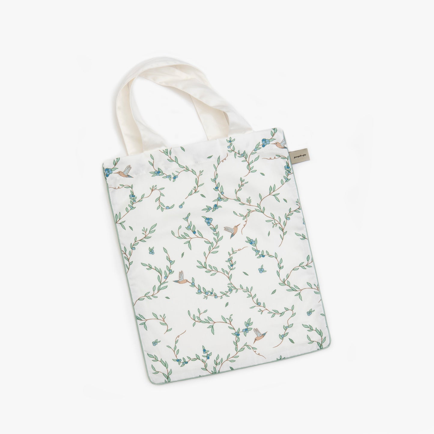 Gooslings Secret Garden Crib Sheet - Ivory