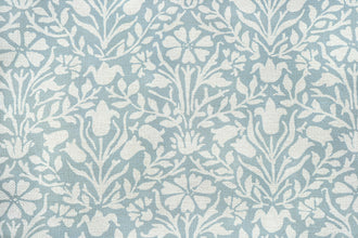 MDBFABRIC182,Namesake,Namesake - Bellflowers in Powdered Blue (BPB) SWATCH