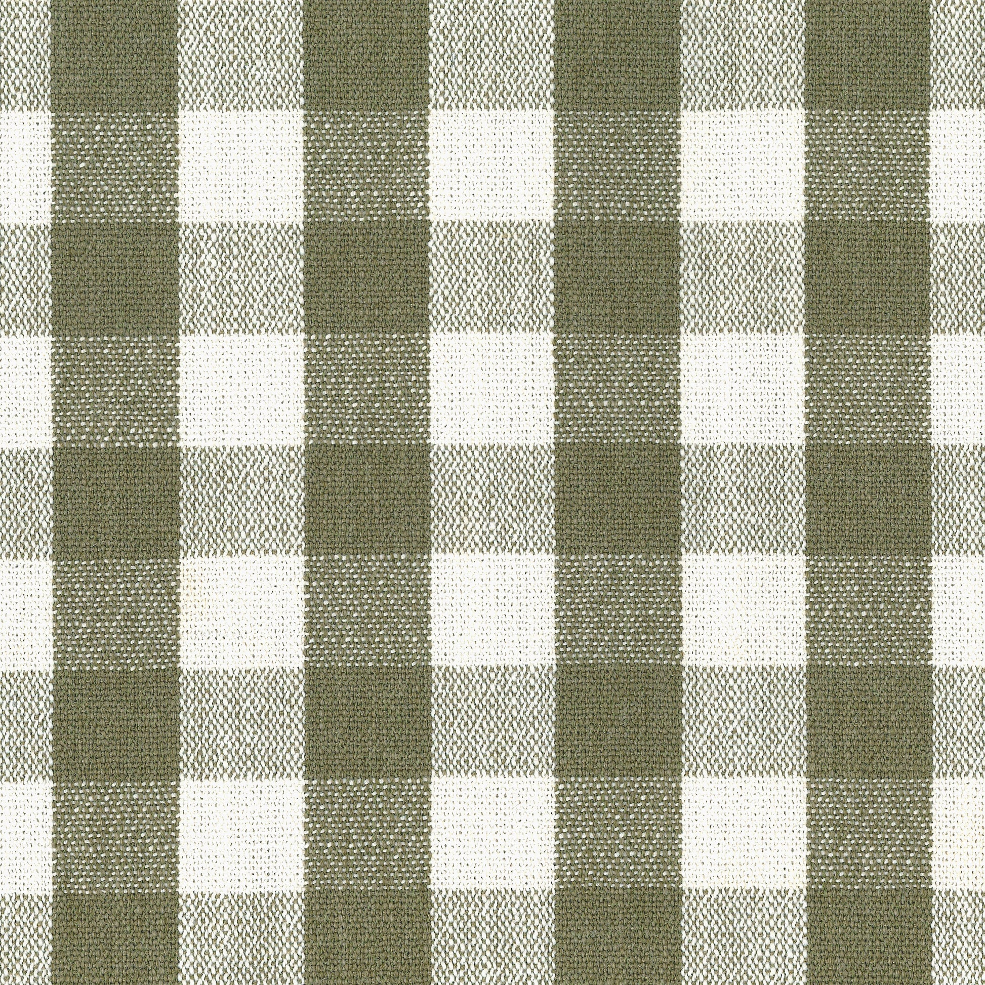 M22287GGHLB,Namesake,Crewe Recliner and Swivel Glider in Moss Green Gingham with Light Wood Base