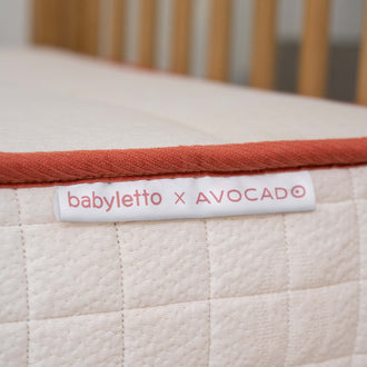 M53102A,Babyletto,Babyletto x Avocado Organic Crib Mattress 2-Stage and 100% Nontoxic