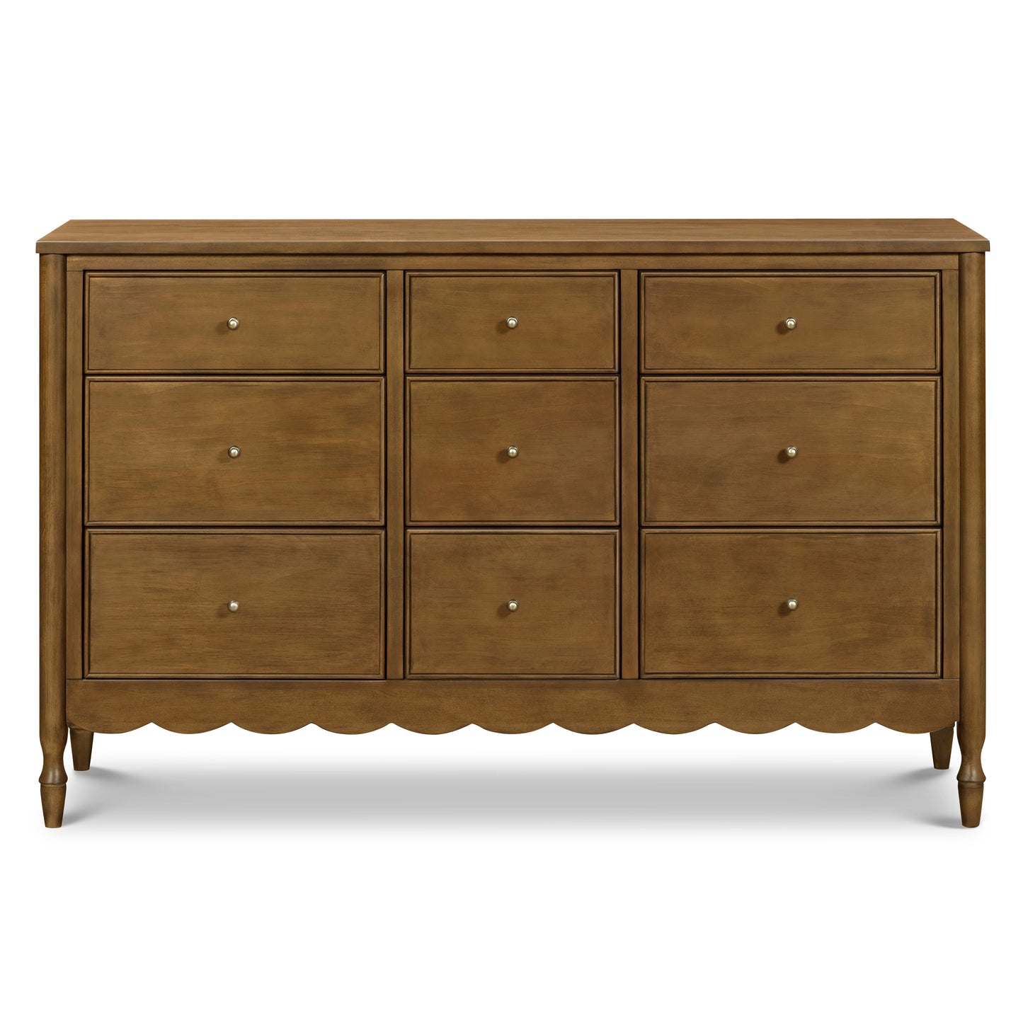 M32328NL,Namesake,Ambrosia 9-Drawer Assembled Dresser in Natural Walnut