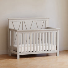B14501WDF,Monogram by Namesake,Emory Farmhouse 4-in-1 Convertible Crib in White Driftwood
