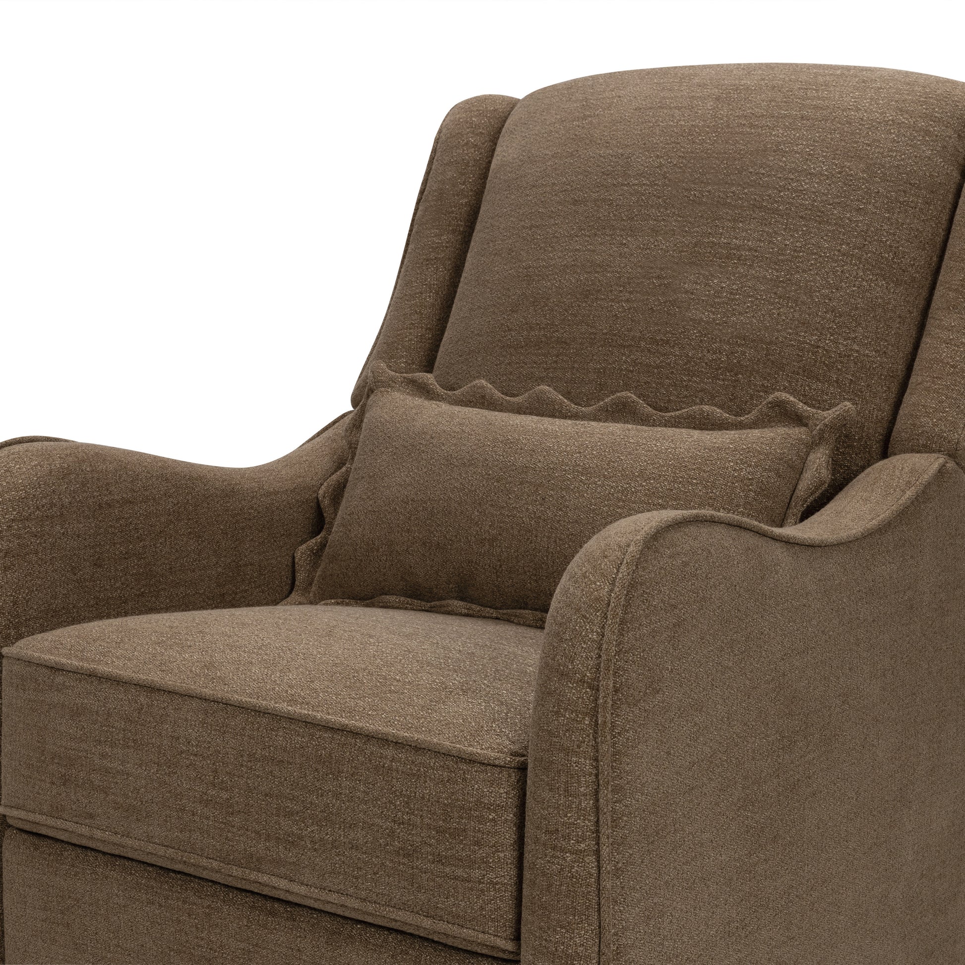 M27787PTEB,Namesake,Devon Recliner and Swivel Glider in Performance Truffle Eco-Basketweave