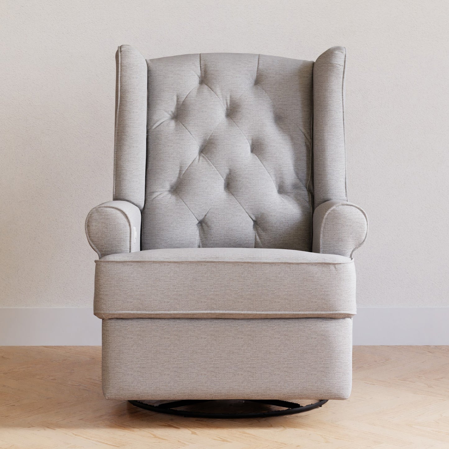M21987PGEW,Namesake,Harbour Power Recliner in Performance Grey Eco-Weave