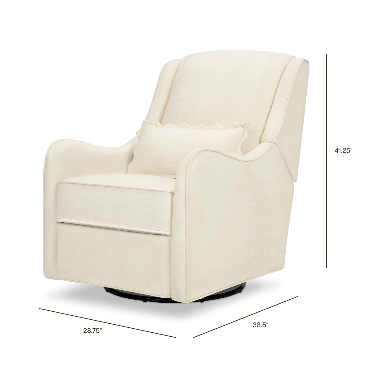 Devon Recliner and Swivel Glider - dimensions