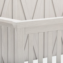 B14501WDF,Monogram by Namesake,Emory Farmhouse 4-in-1 Convertible Crib in White Driftwood