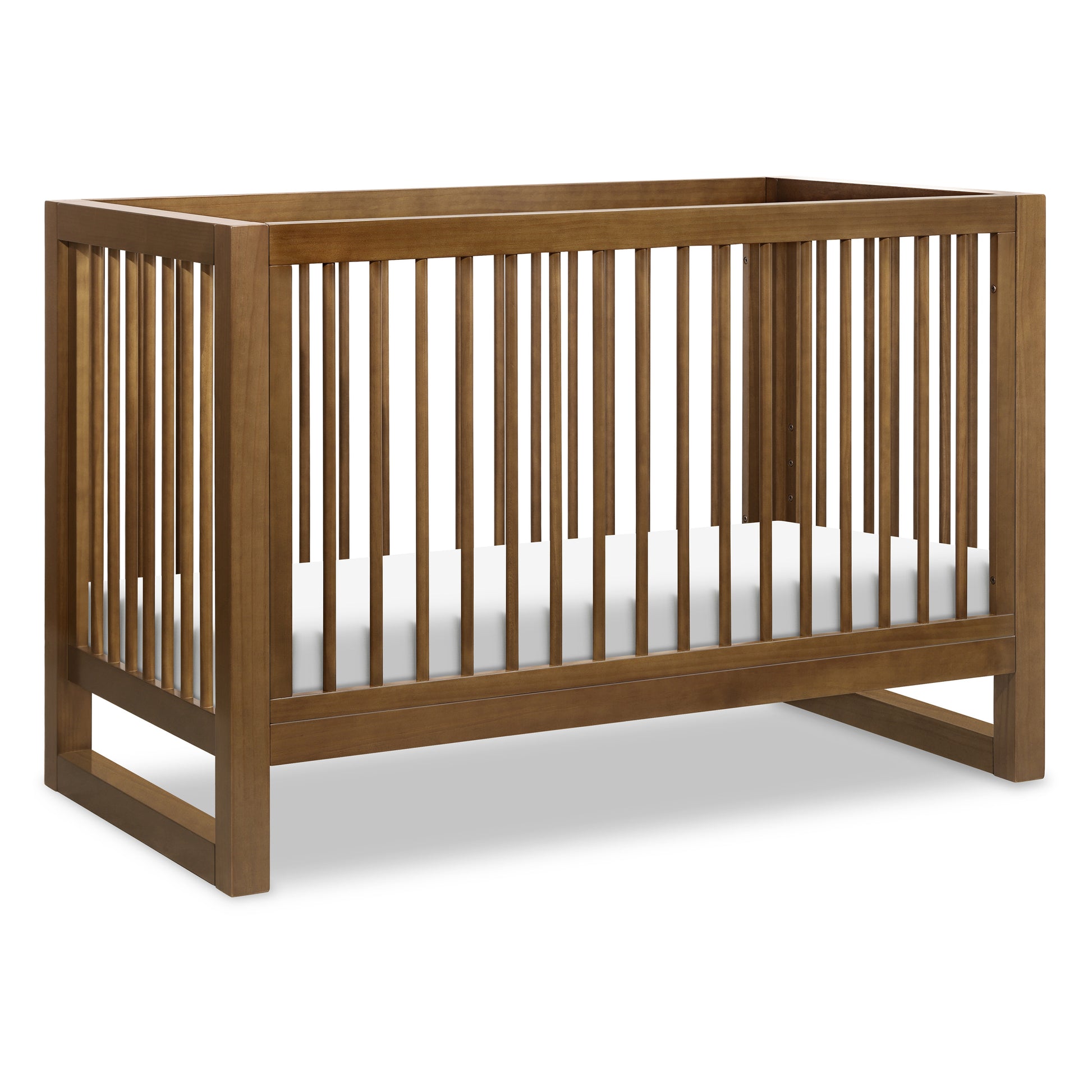 M23301NL,Namesake,Nantucket 3-in-1 Convertible Crib w/Toddler Bed Conversion Kit in Natural Walnut