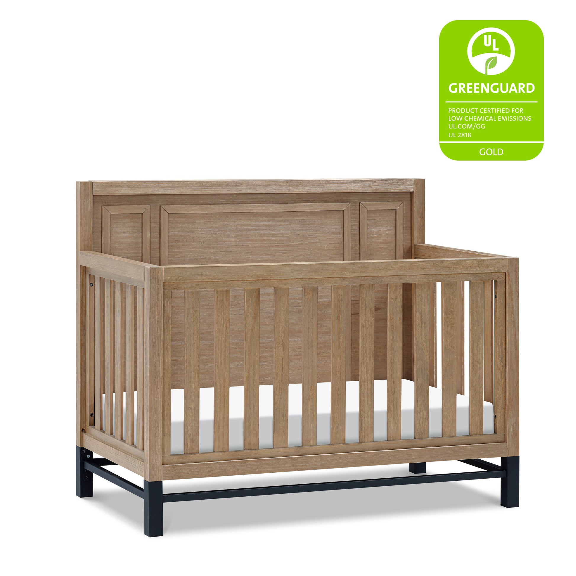 Foundry Simmons Kids Crib Foundry Rustic Grey Baby Cribs Foundry