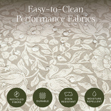 M30985MADF,Namesake,Tuffet Storage Ottoman Mallow in Ash w/ Dark Wood Ball Feet