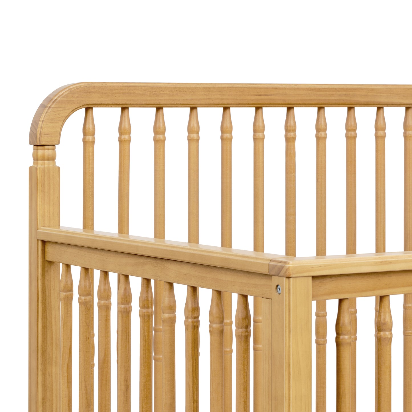 M7141HY,Namesake,Liberty 4-in-1 Convertible Spindle Crib in Honey