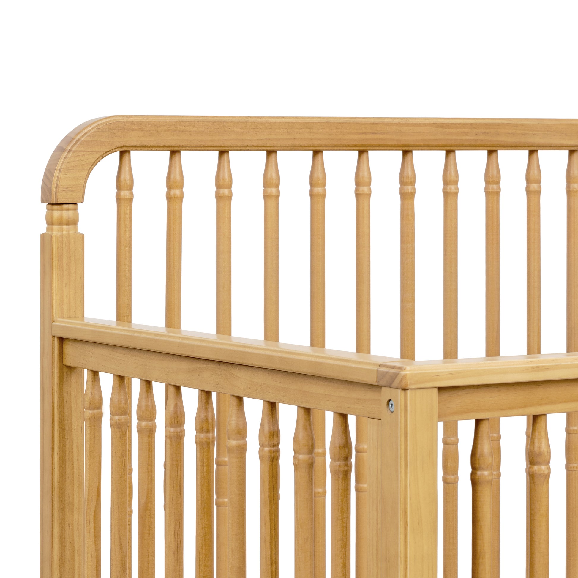M7141HY,Namesake,Liberty 4-in-1 Convertible Spindle Crib in Honey