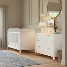 M26716RW,Namesake,Brimsley Tambour 6-Drawer Assembled Dresser in Warm White