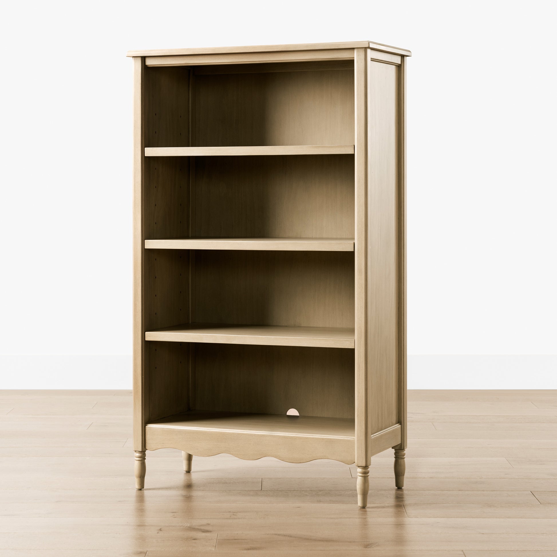 M7114WP,Namesake,Liberty Assembled Bookcase in Washed Pine