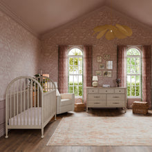 M31401WP,Namesake,Alouette 3-in-1 Convertible Spindle Crib in Washed Pine