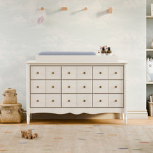 M7128RW,Namesake,Liberty 9-Drawer Assembled Dresser in Warm White