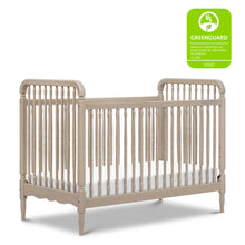 M7101WP,Namesake,Liberty 3-in-1 Convertible Spindle Crib w/Toddler Bed Conversion Kit in Washed Pine