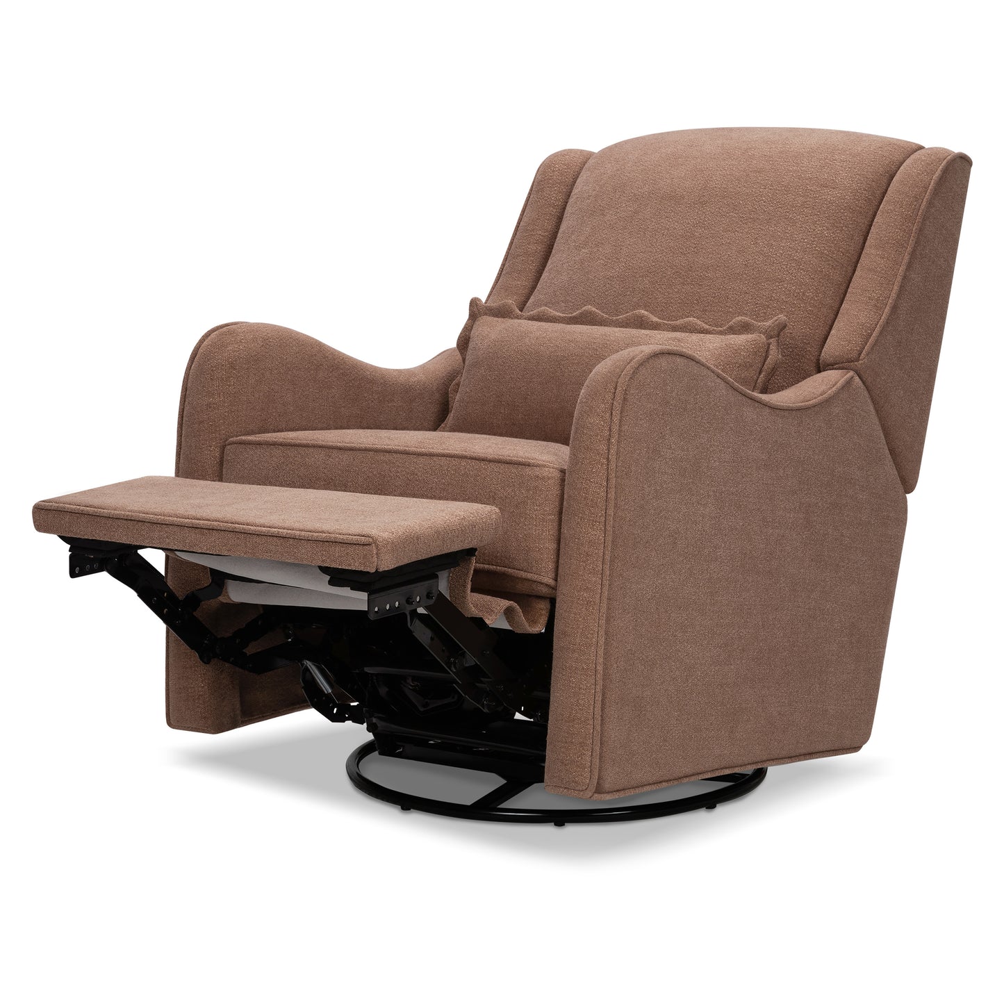 M27787PREB,Namesake,Devon Recliner and Swivel Glider in Performance Dusty Rose Eco-Basketweave